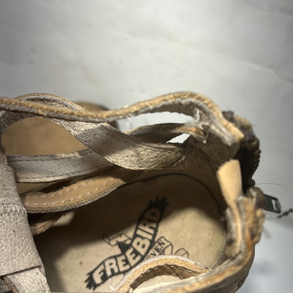 Women's Freebird By Steven Tan Stair Strappy Ankle Bootie Size 6m - Picture 4 of 6